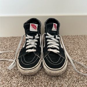 Black High Top Vans